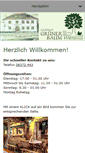 Mobile Screenshot of gruenerbaum-lolacher.de